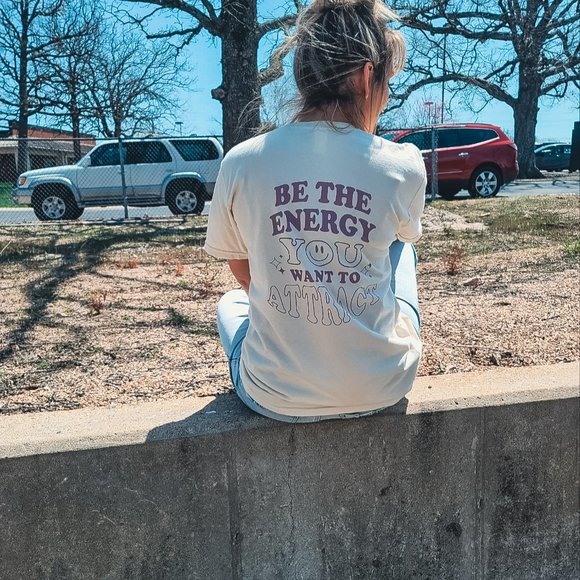 Be The Energy Oversized Tee - Picture 2 of 4